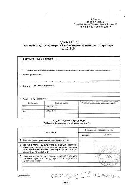 Борулько Павел Викторович полное досье компромат Борулько Павел Викторович полное досье компромат