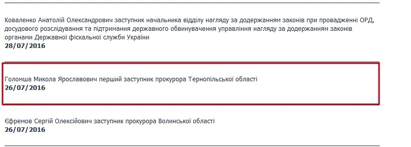 Голомша Николай Ярославович полное досье компромат Голомша Николай Ярославович полное досье компромат