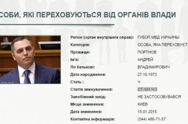 Портнов Андрей сепаратист полное досье компромат