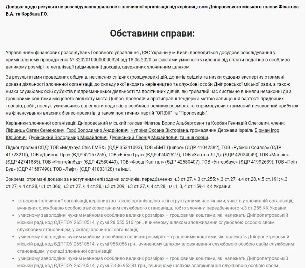 Корбан Геннадий Олегович полное досье компромат