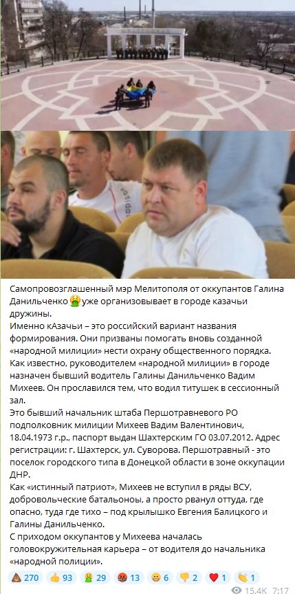 Данильченко Галина Викторовна полное досье компромат